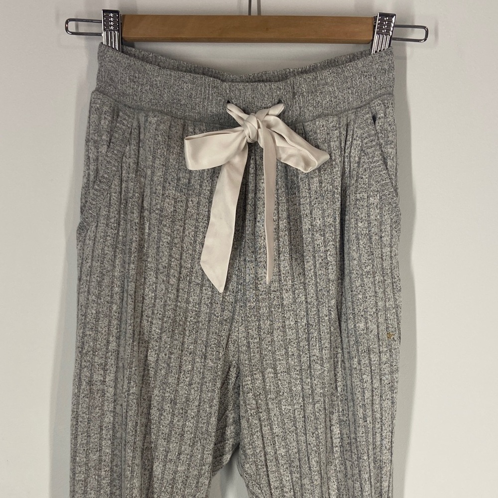 Abercrombie & Fitch Gray Knit Pajama Pants - Picture 2 of 6
